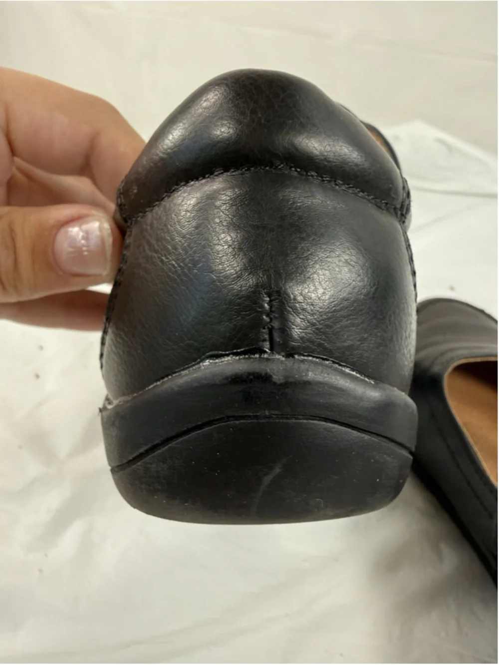 Nina Black Braided-Strap Mary Jane Dress Shoes